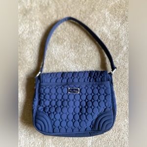 Vera Bradley Beautiful Blue Quilted Purse, Handbag